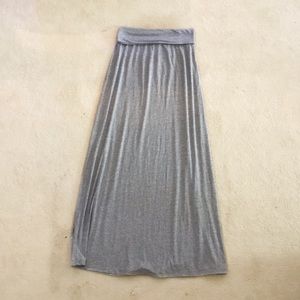 Splendid Gray Maxi Skirt